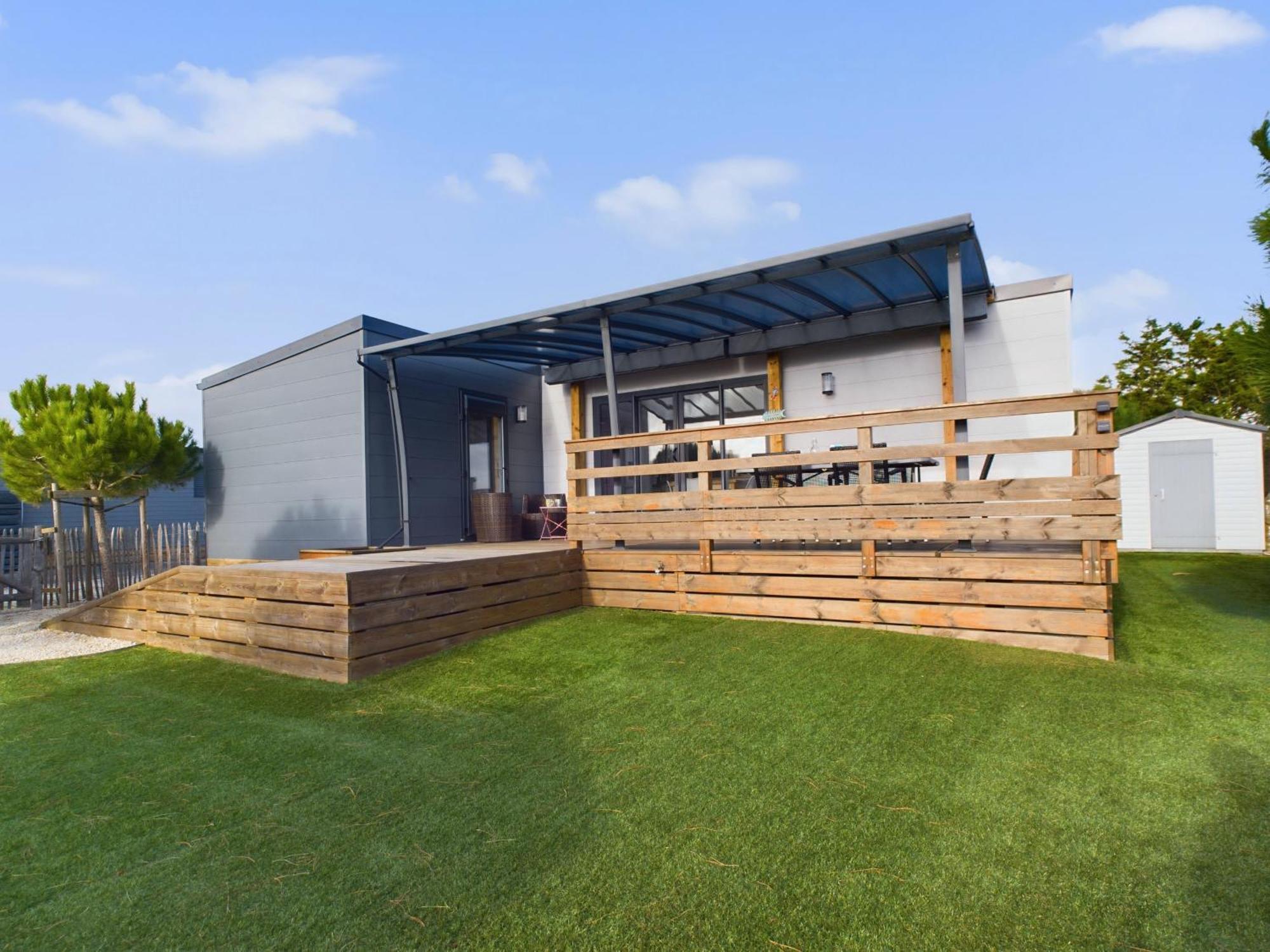Beau Chalet Pour 4 Pers - Acces Piscine Chauffee Bretignolles-sur-Mer Ngoại thất bức ảnh